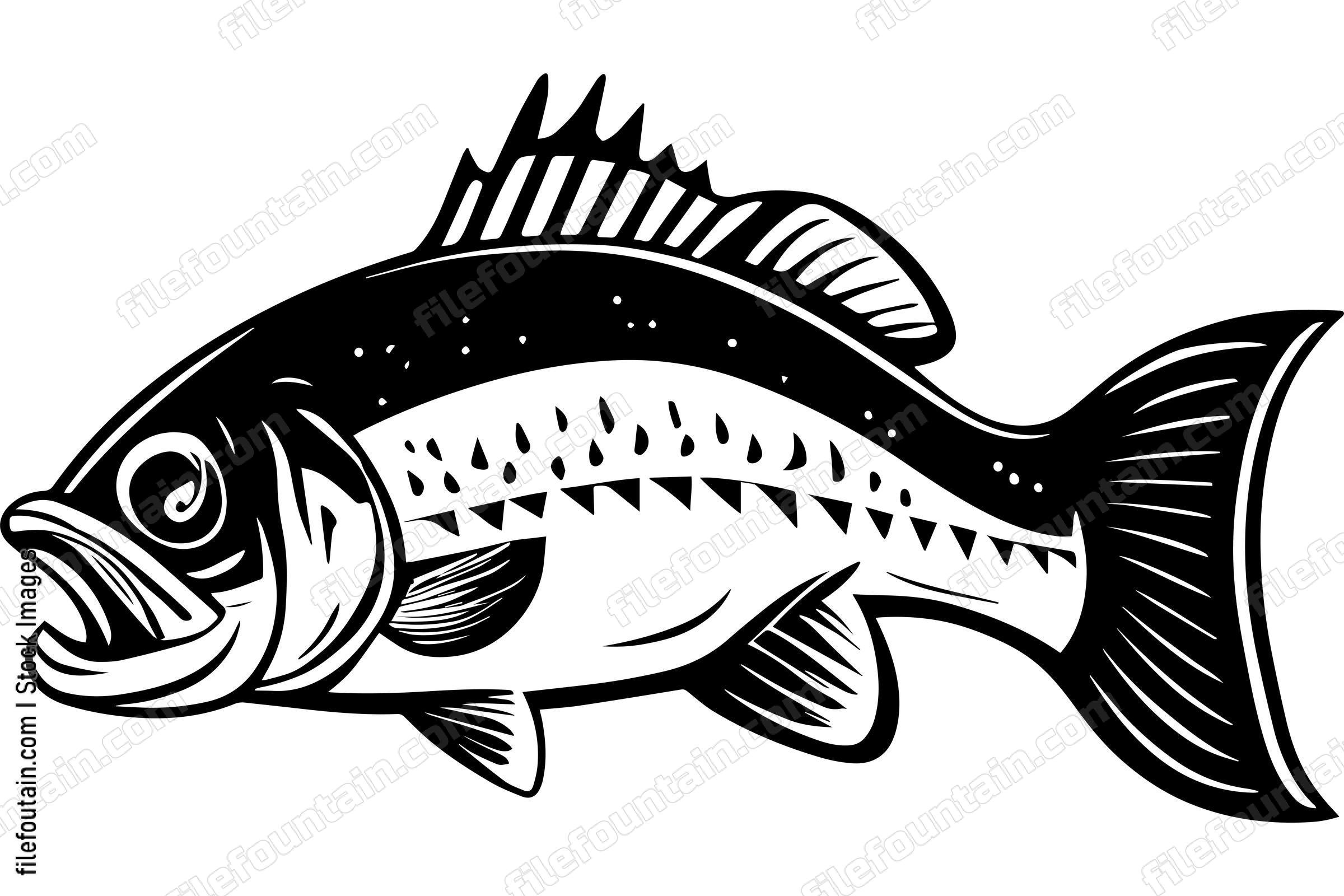 Bass Fish Logo
