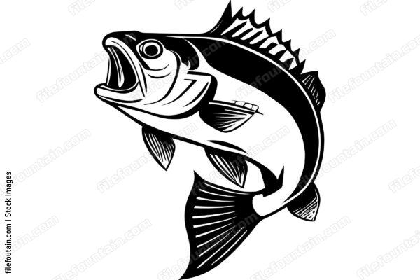 Bass Fish Logo