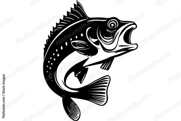 Bass Fish Logo