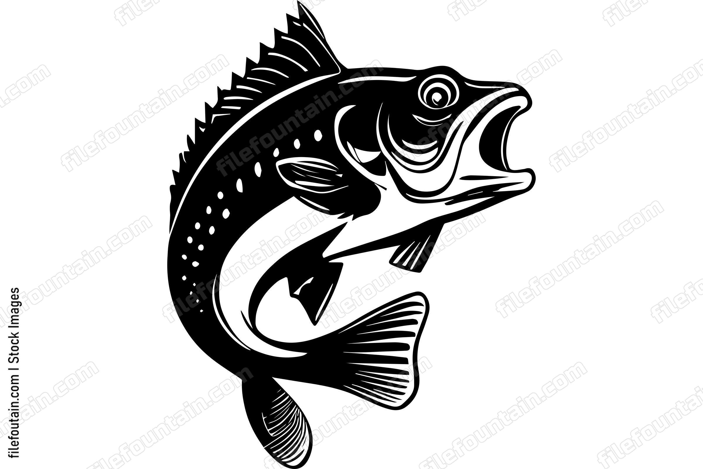 Bass Fish Logo