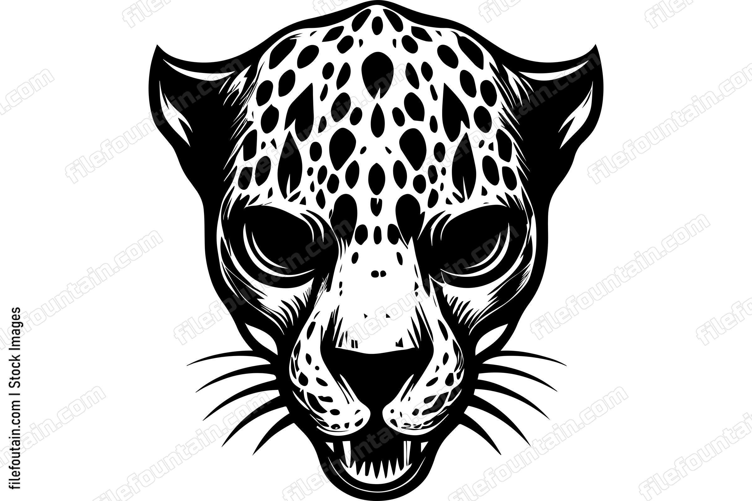 Jaguar Head Macot Logo