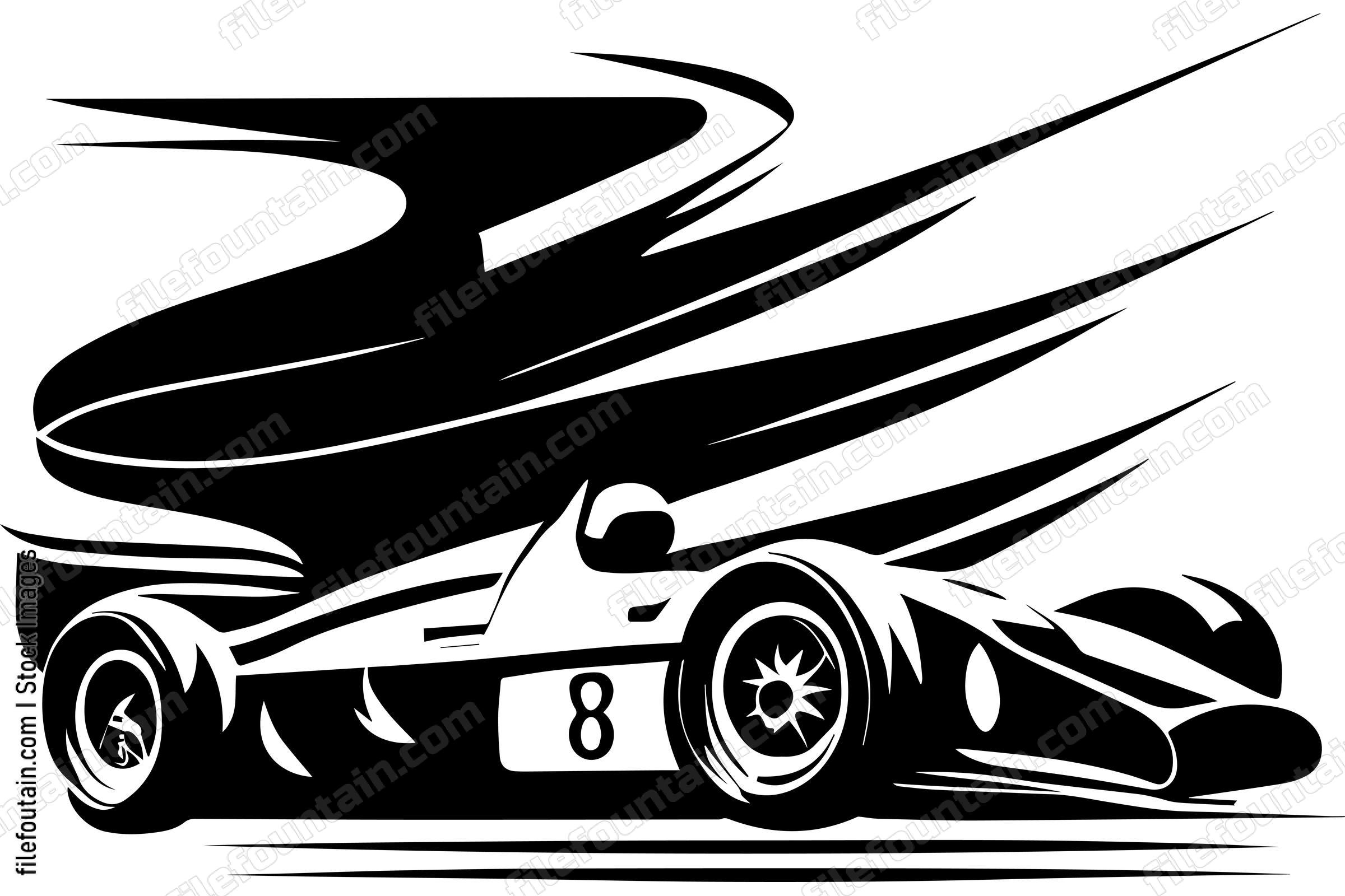 Racing Car Logo