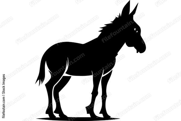Standing Donkey