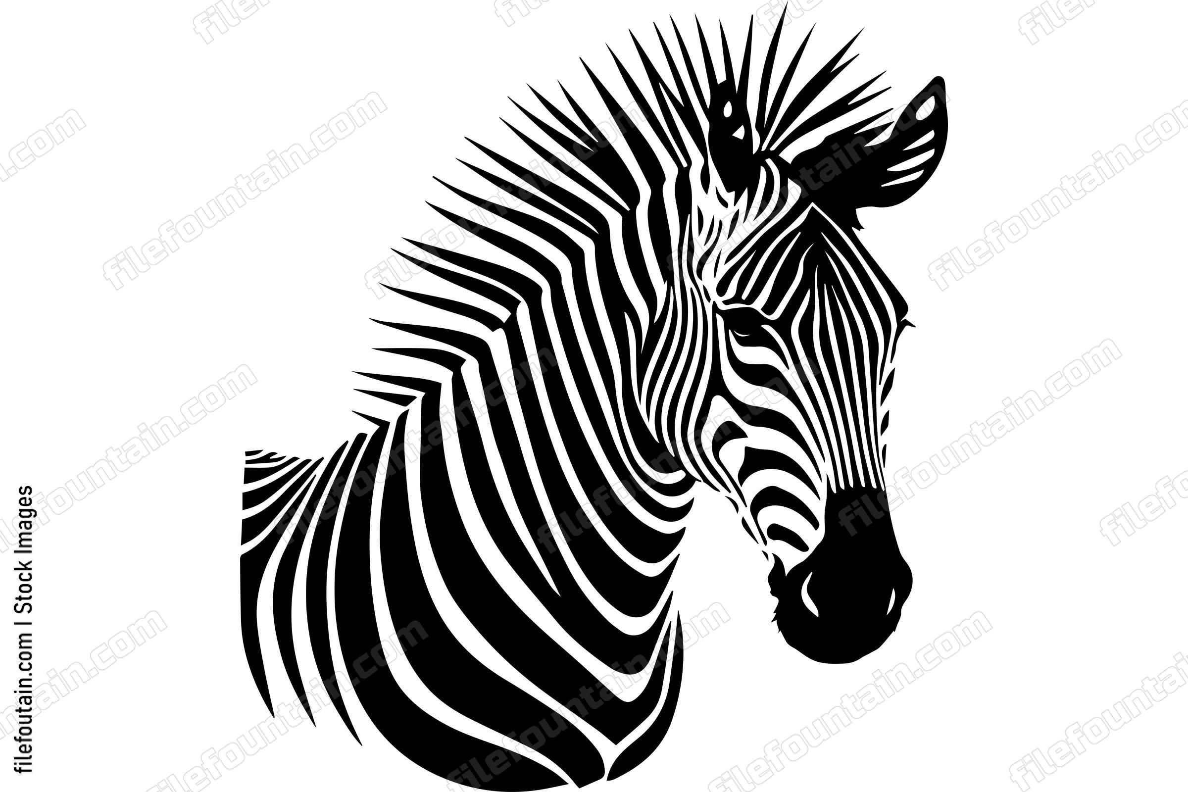 Zebra Mascot Logo