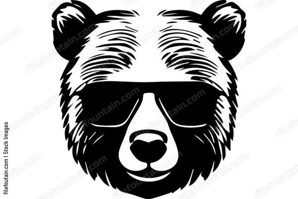 Bear Wearing Sunglasses
