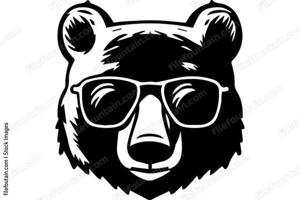 Bear Wearing Sunglasses