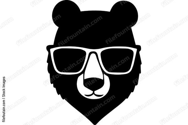 Bear Wearing Sunglasses