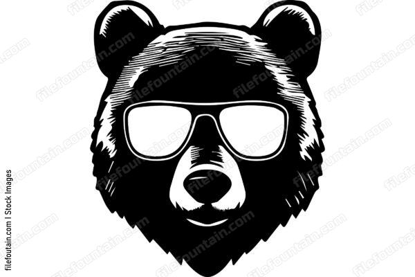 Bear Wearing Sunglasses