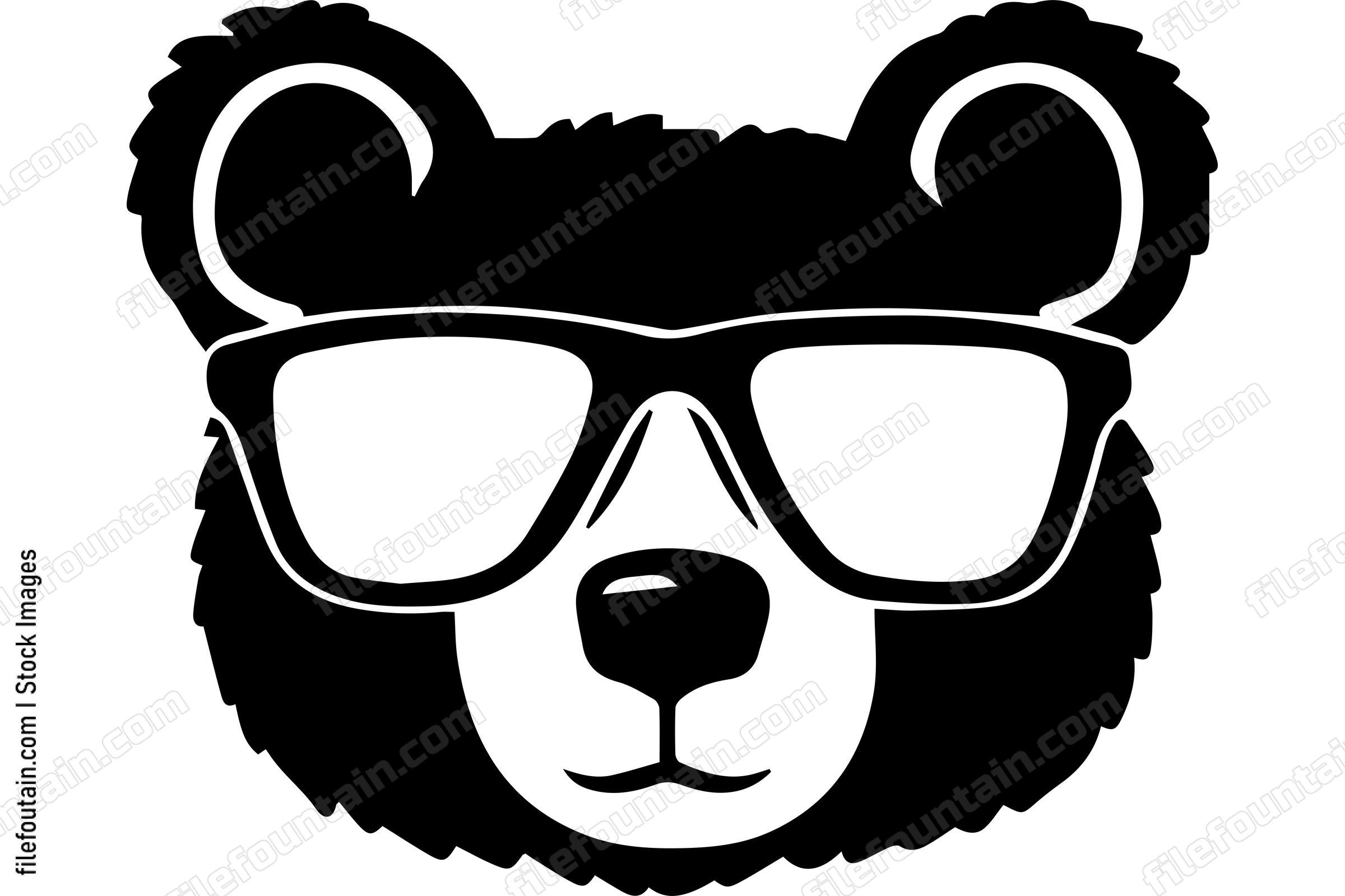 Bear Wearing Sunglasses