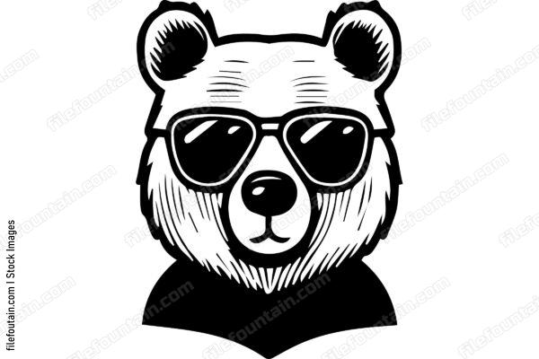 Bear Wearing Sunglasses