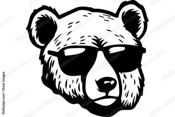 Bear Wearing Sunglasses