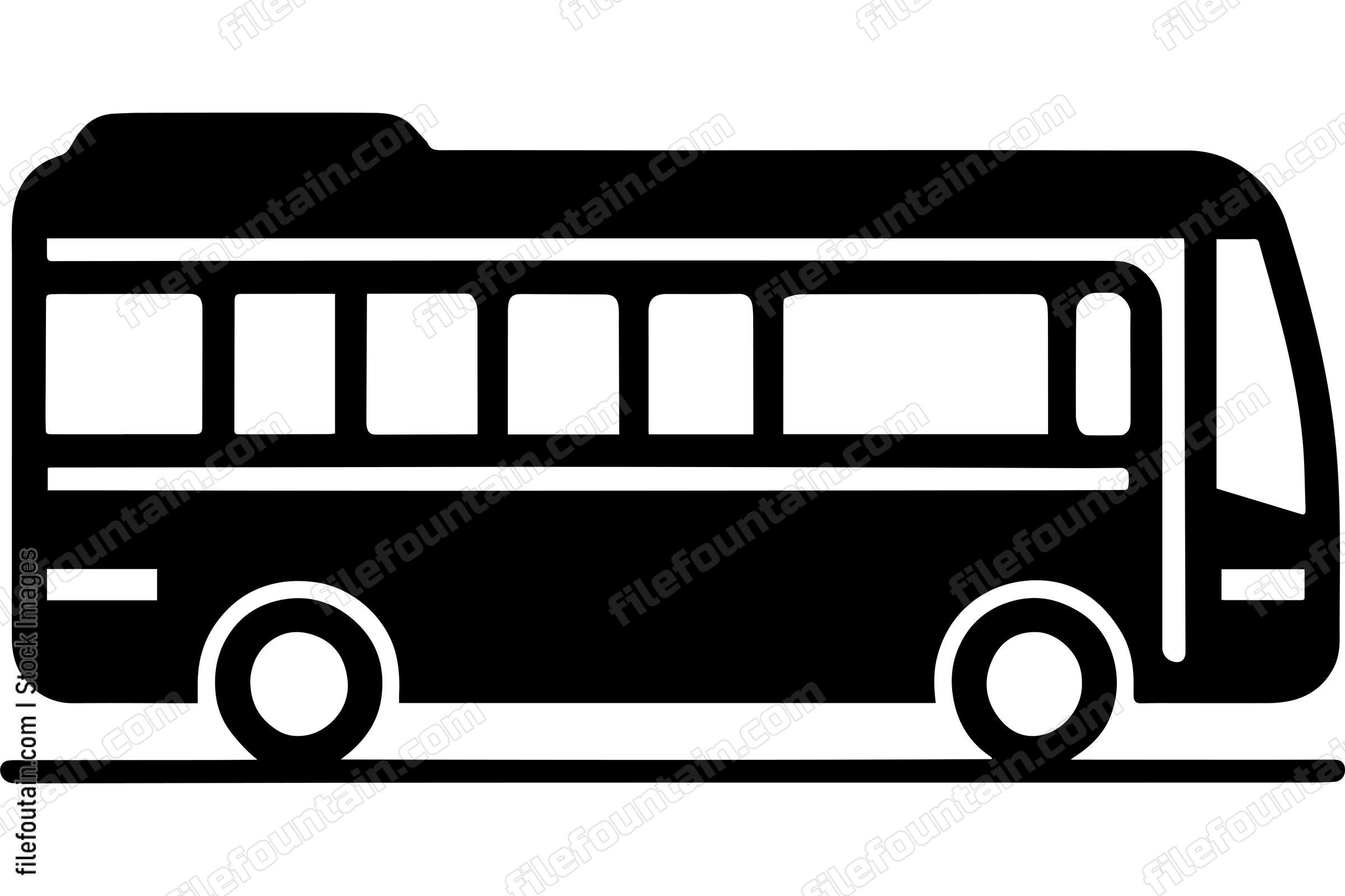 Bus Minimalistic Logo