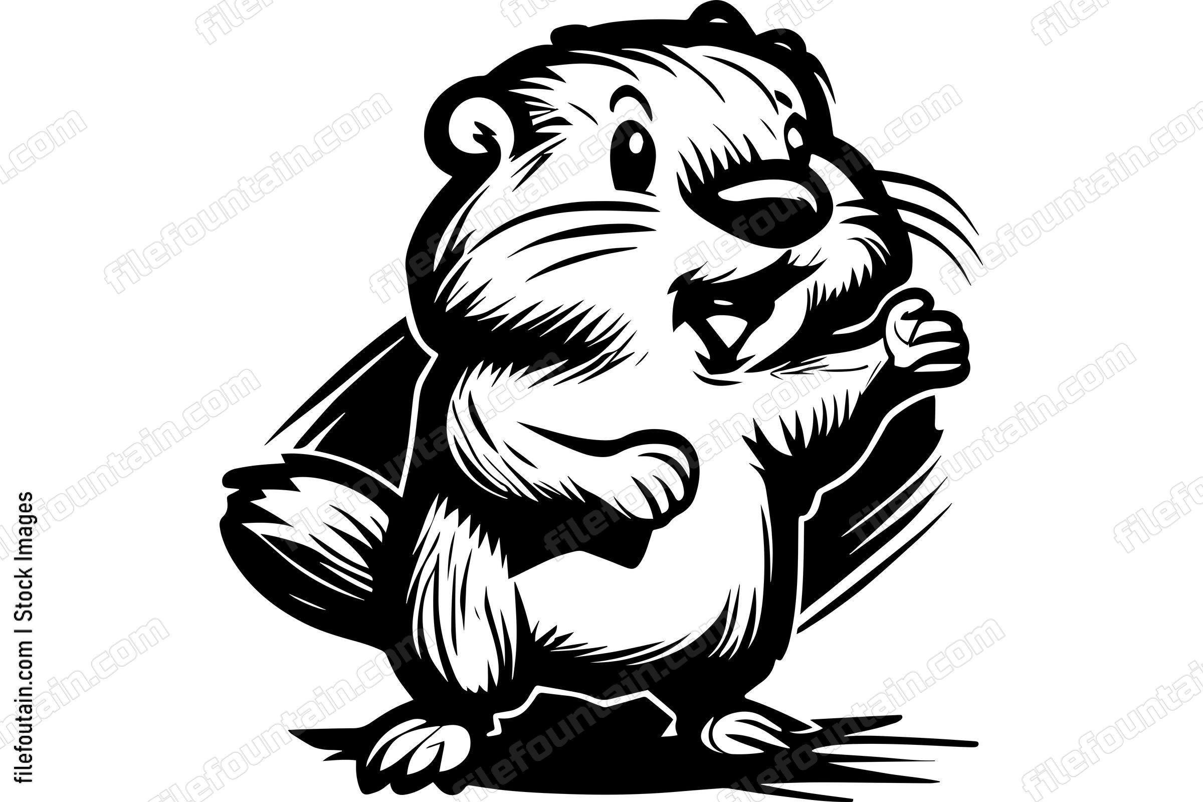 Cute Beaver