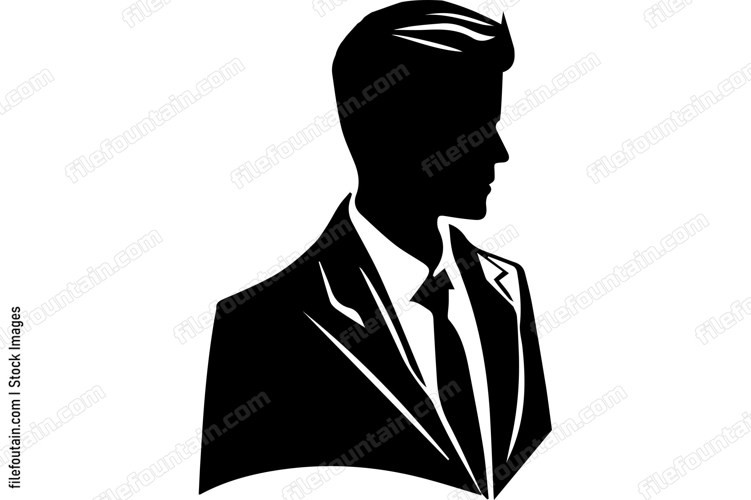 Man Wearing A Suit