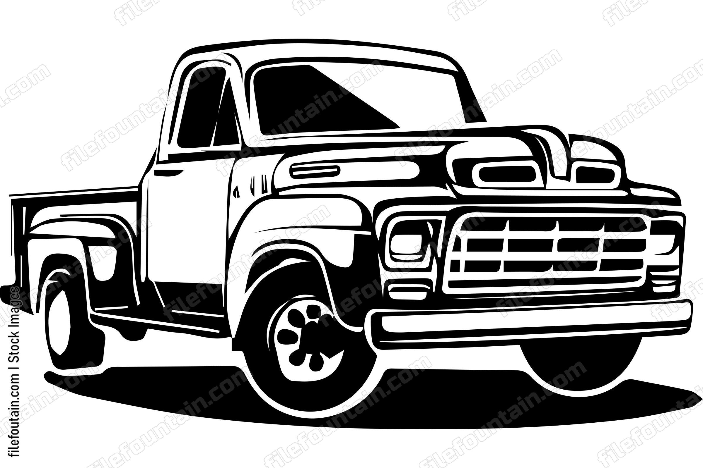 Vinatage Pickup Truck