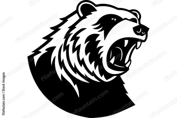 Angry Bear Roaring