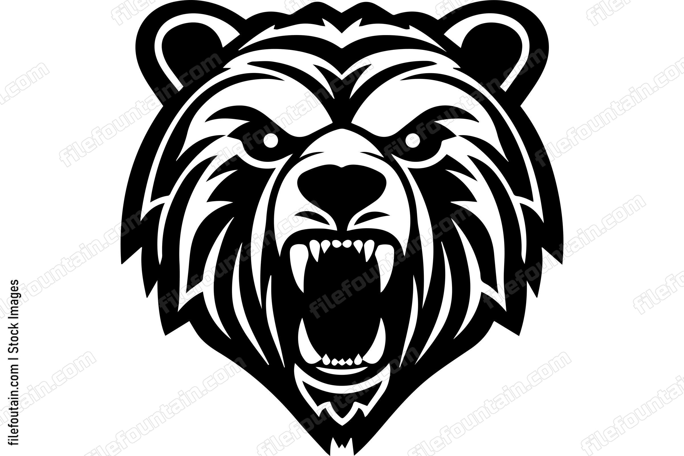 Angry Bear Roaring