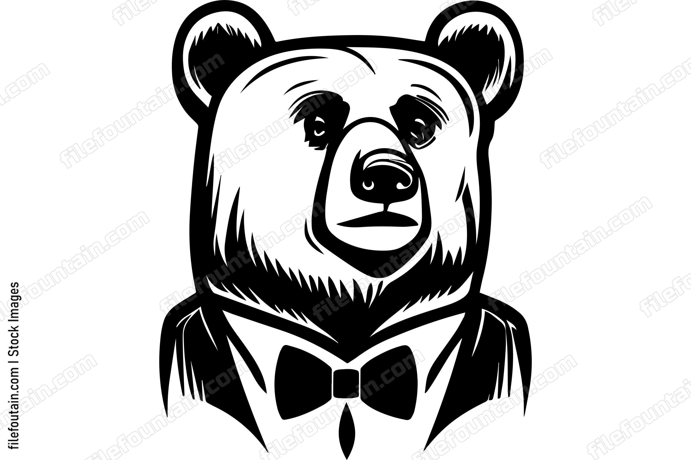 Bear In Bowtie