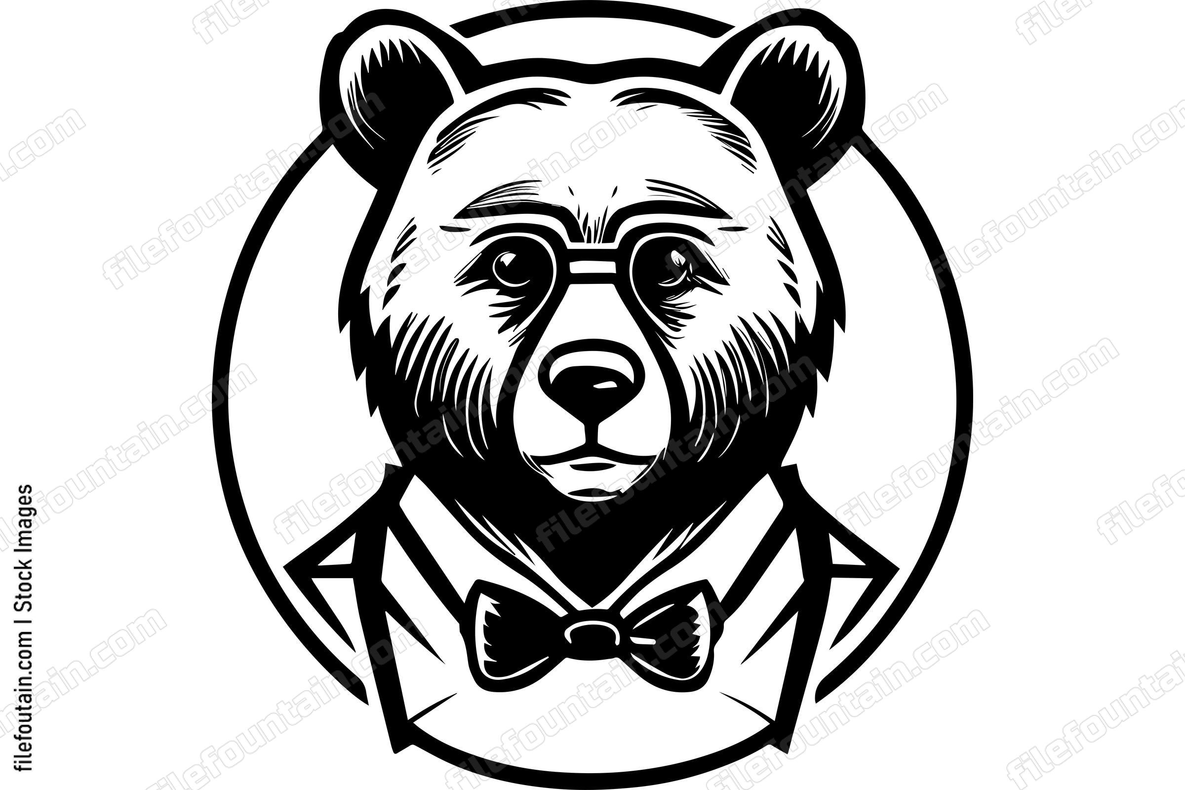 Bear In Bowtie