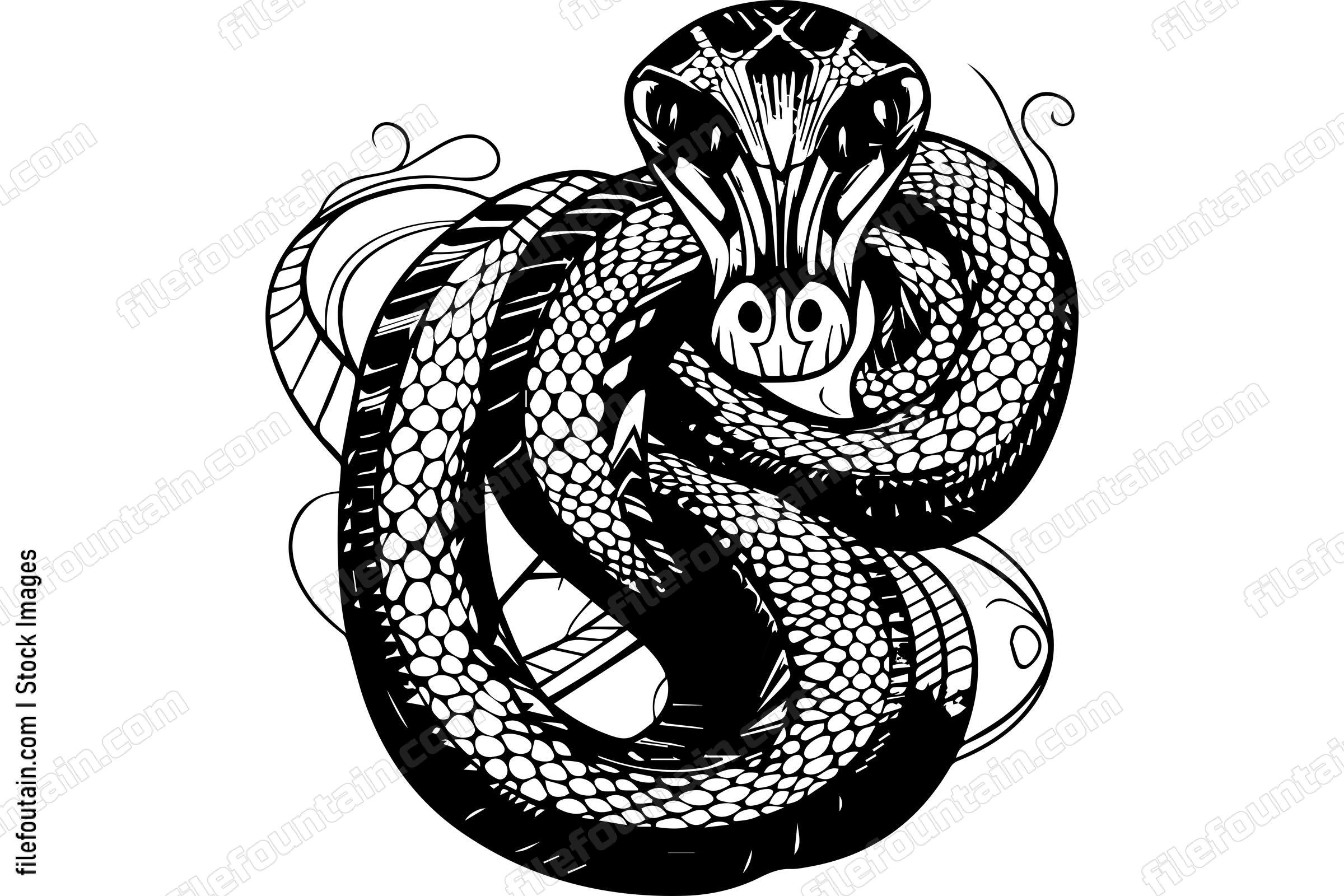 Coiled Snake