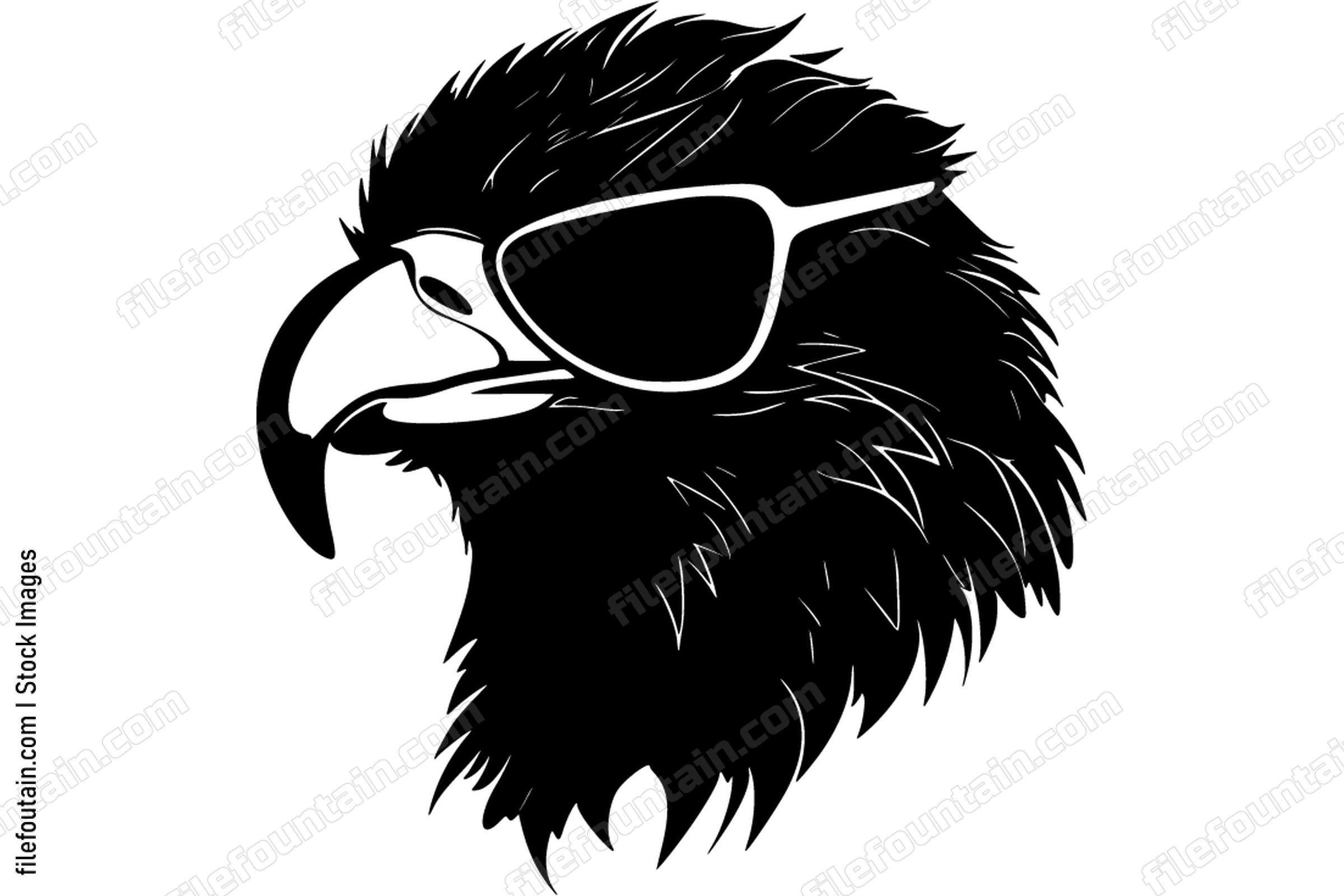 Eagle With Sunglasses