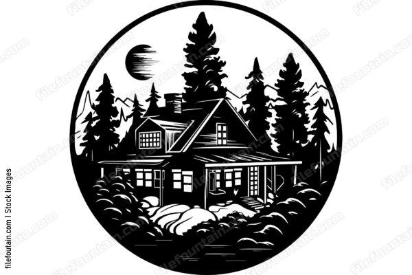 Forest Cabin House