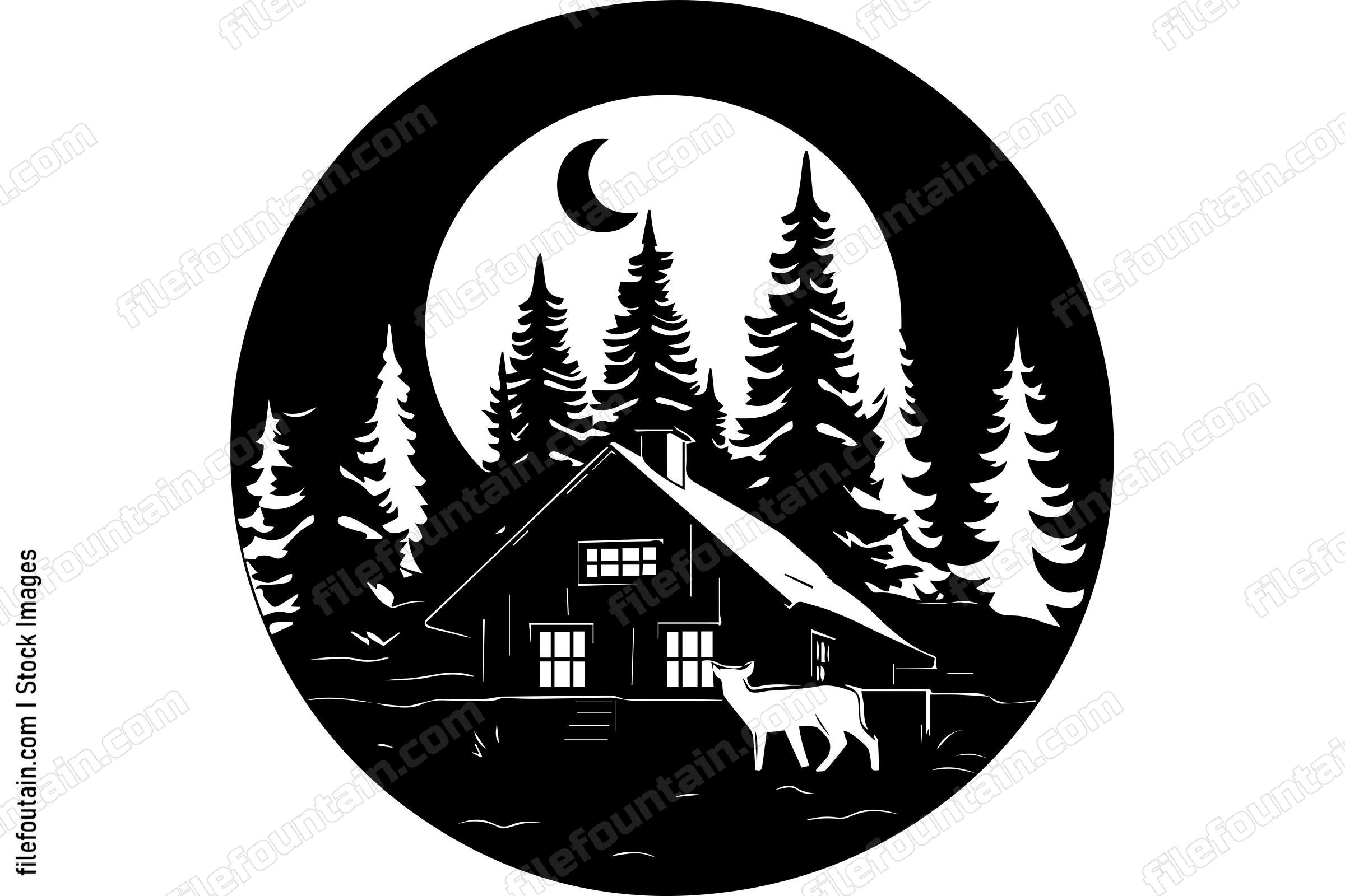 Forest Cabin House