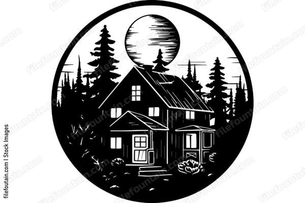 Forest Cabin House