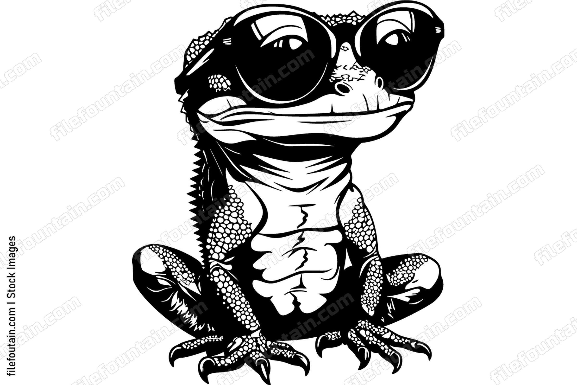Gecko With Sunglasses