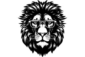 Lion With Sunglasses