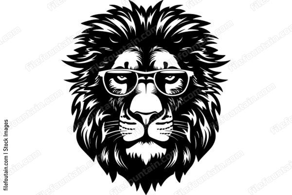 Lion With Sunglasses