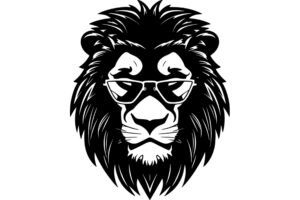 Lion With Sunglasses