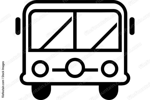 Minimalist Bus Icon