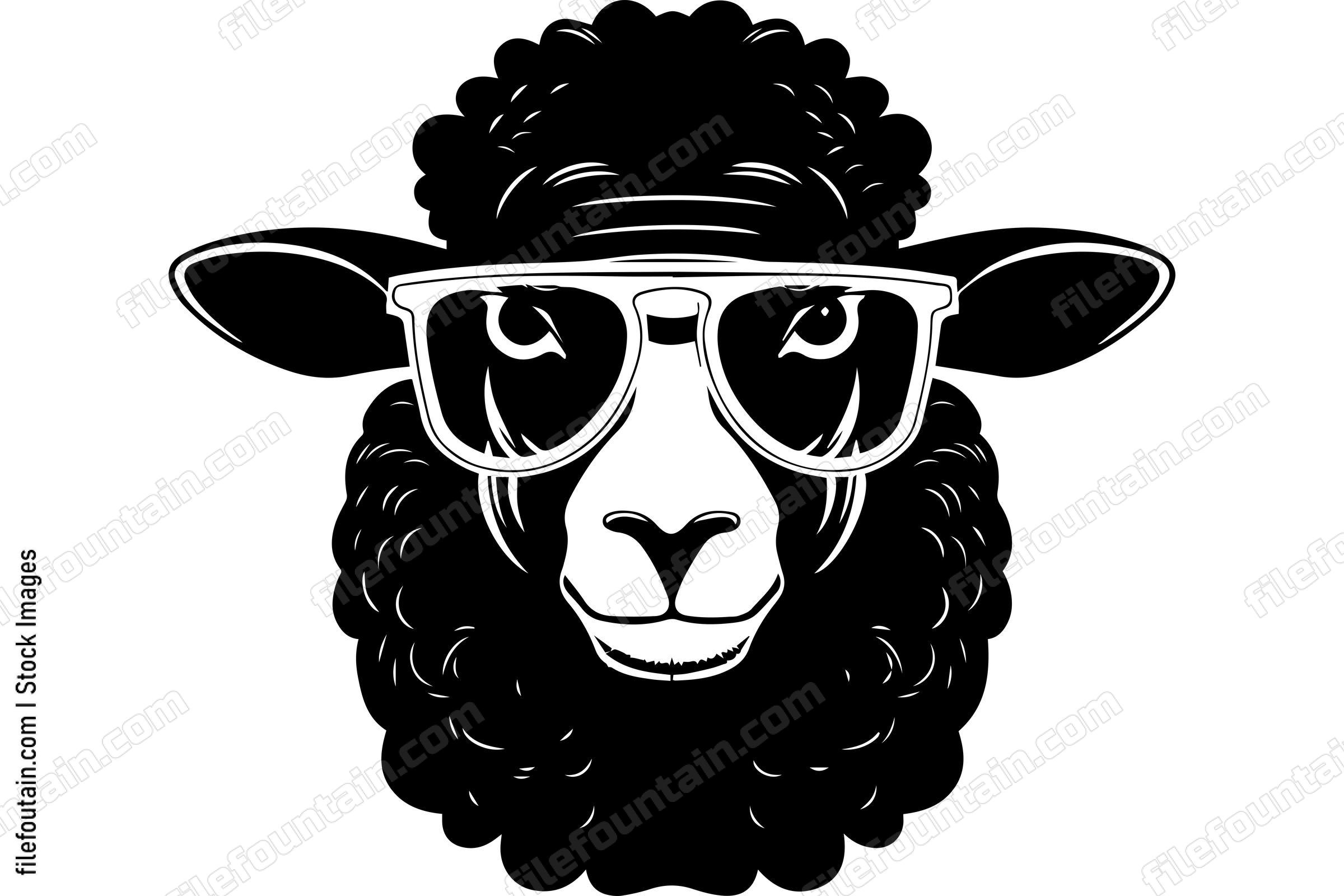 Sheep with Glasses