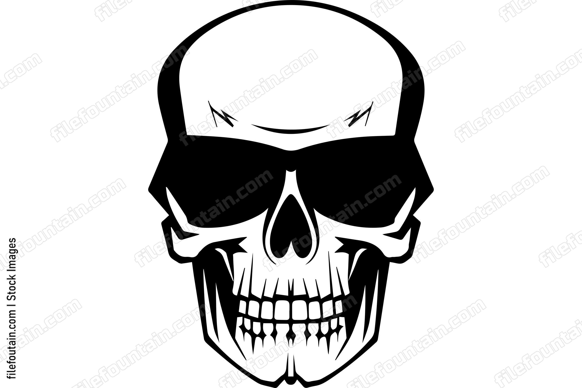 Skull Wearing Sunglasses