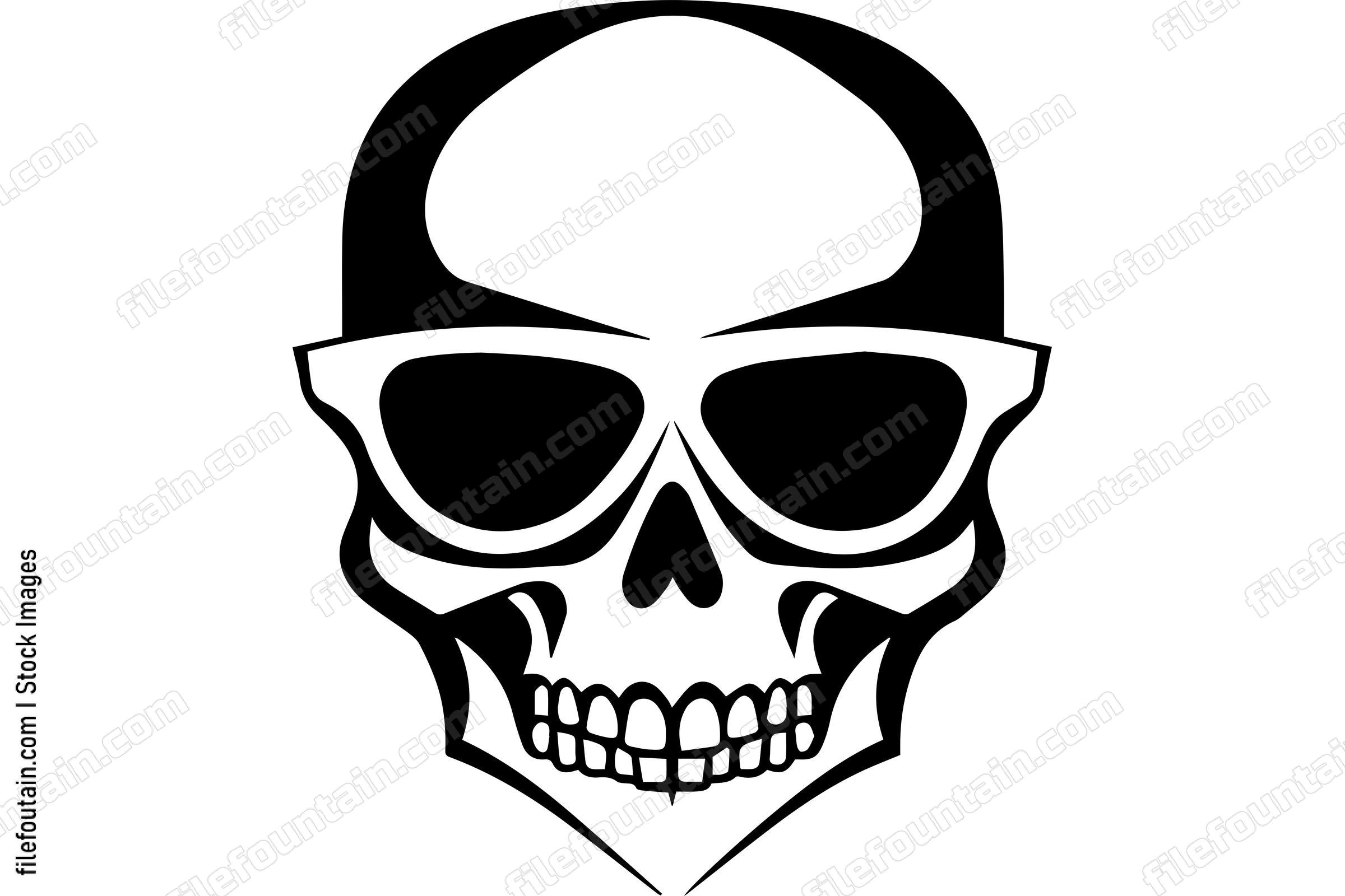 Skull Wearing Sunglasses
