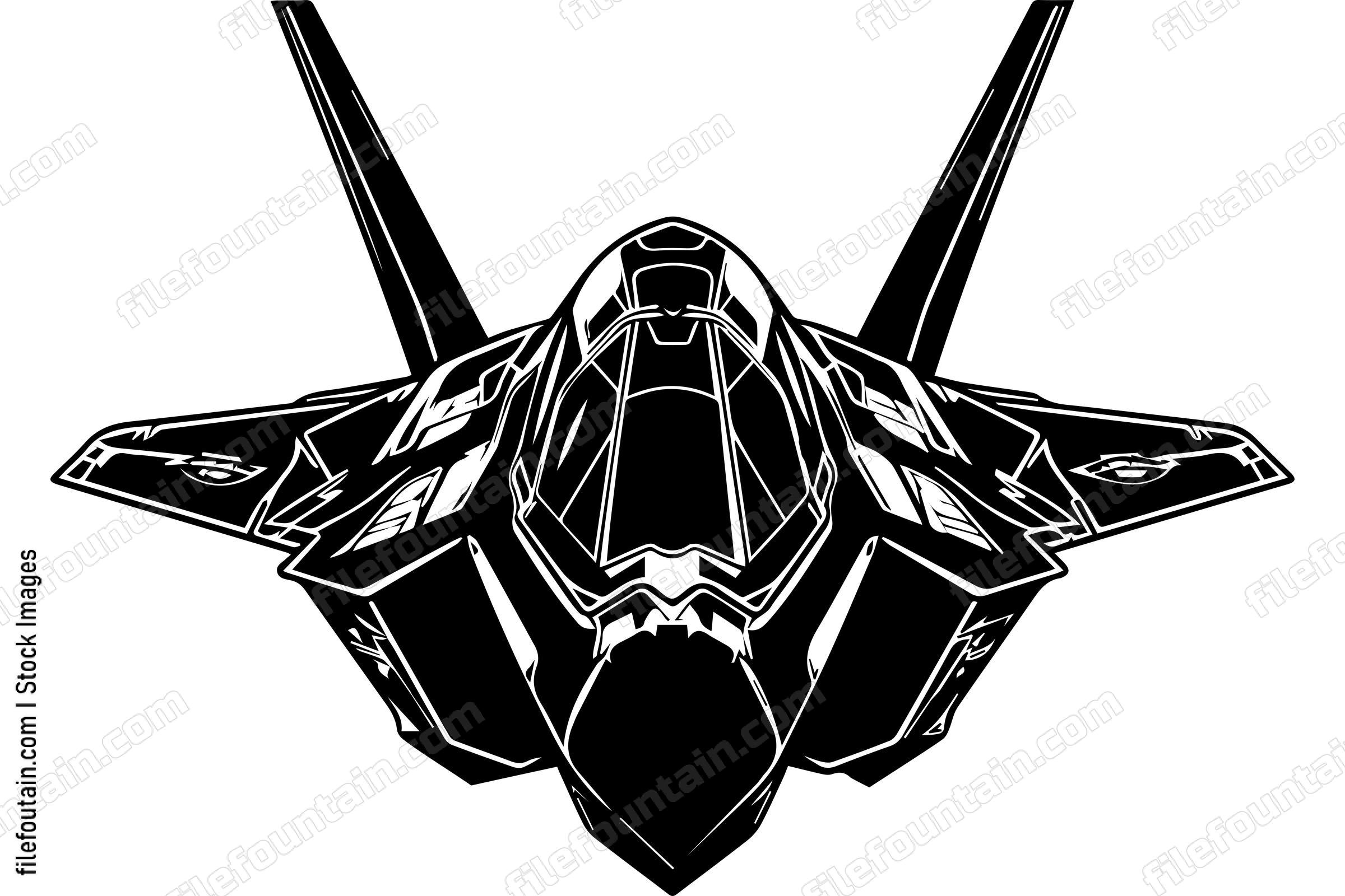 Stealth Fighter Jet