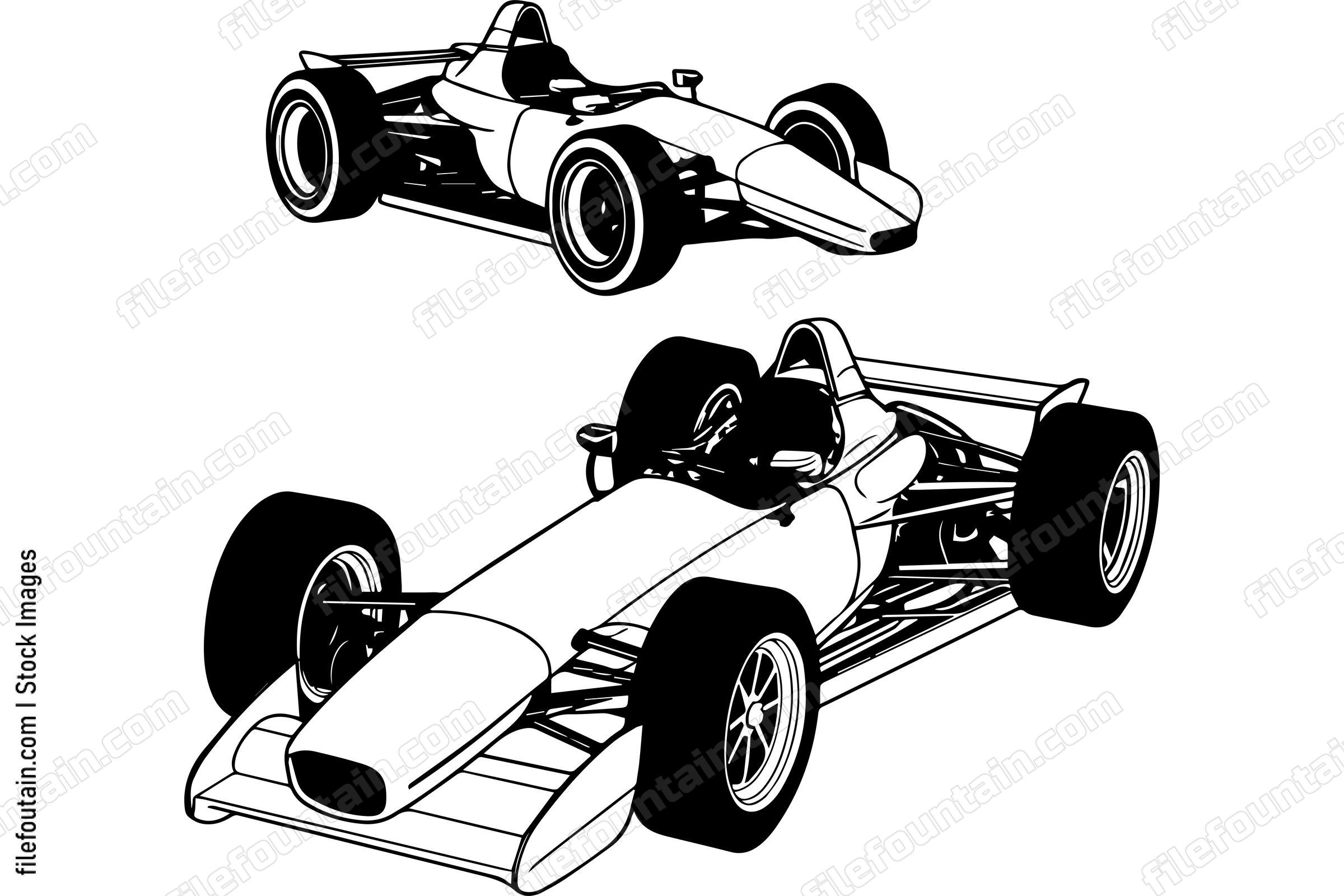 Track Racing Car