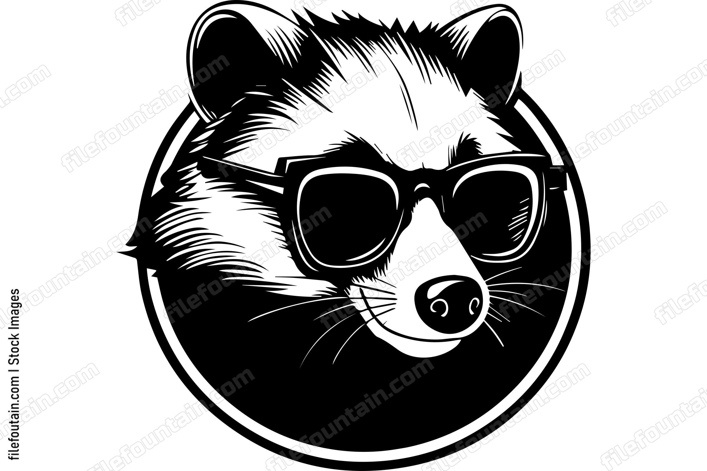 Badger In Sunglasses