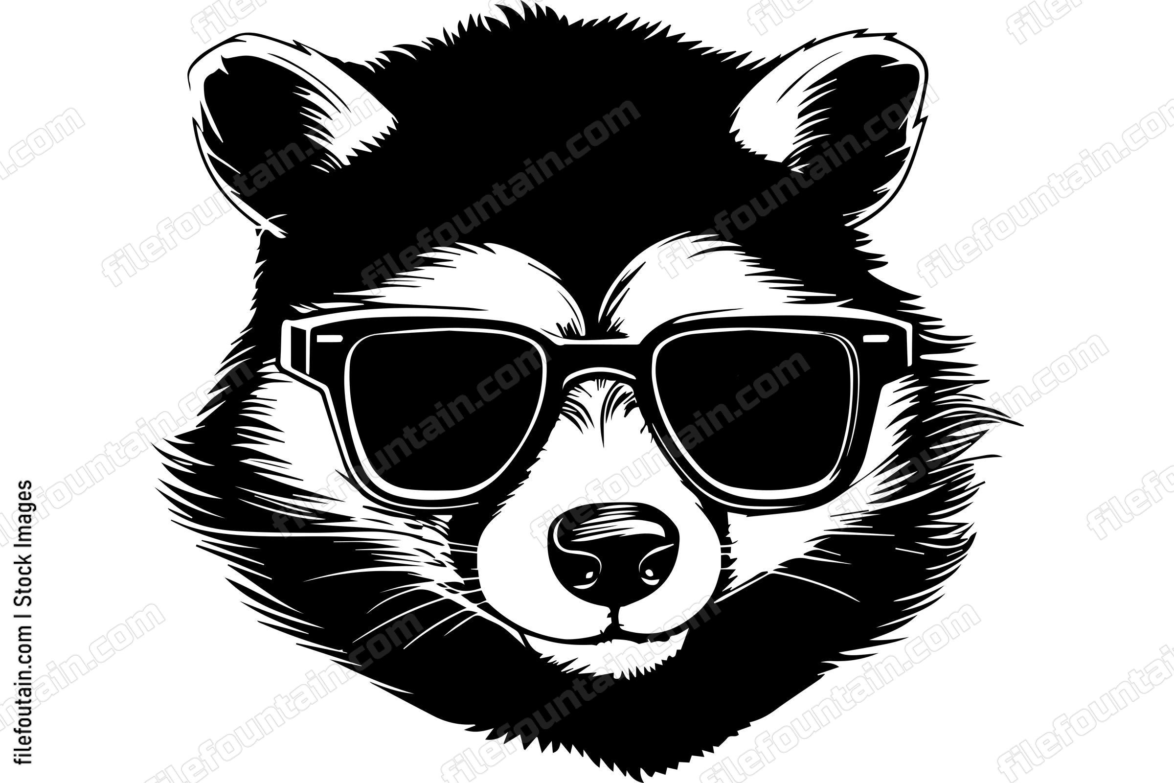 Badger In Sunglasses
