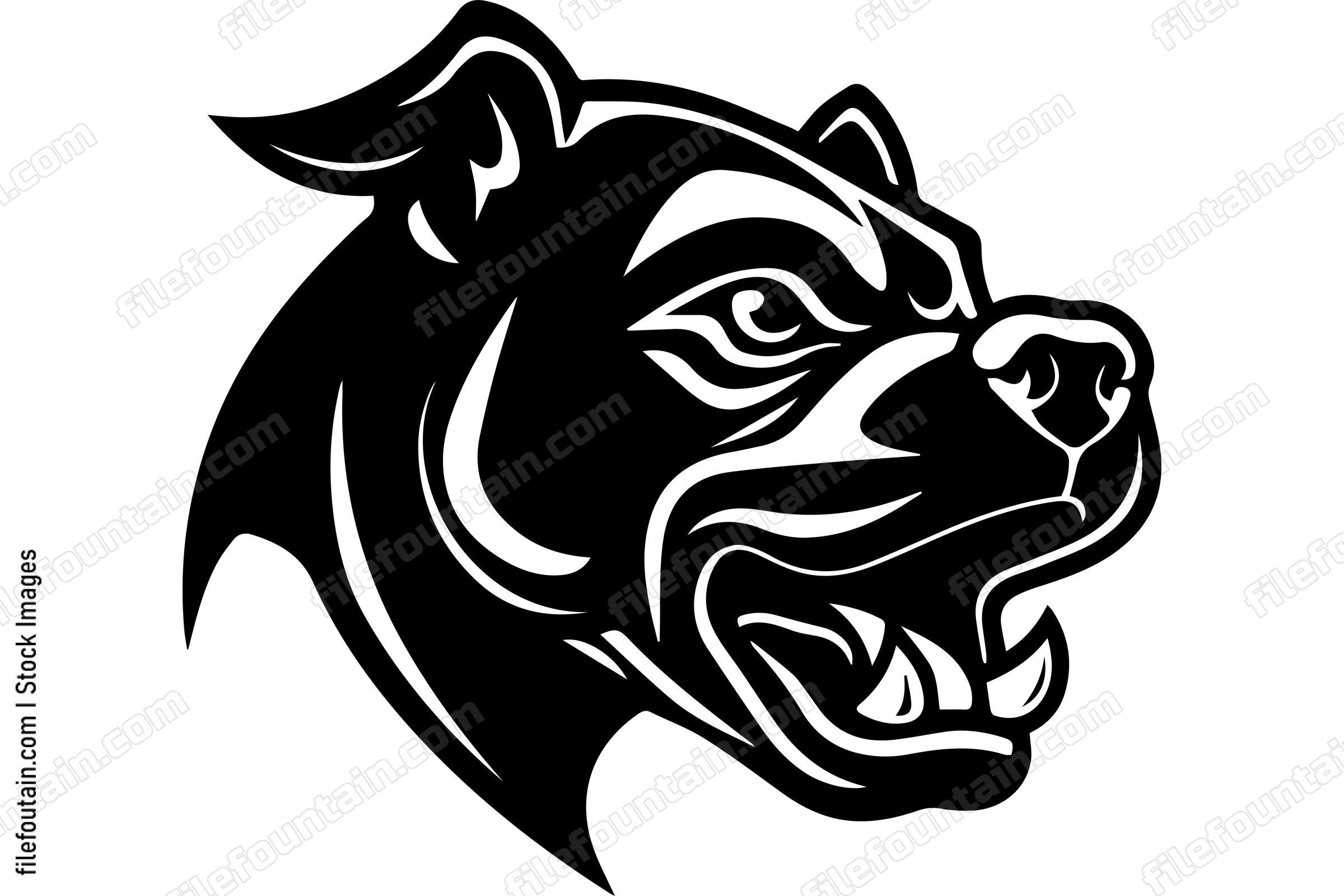 Barking American Pit Bull Terrier