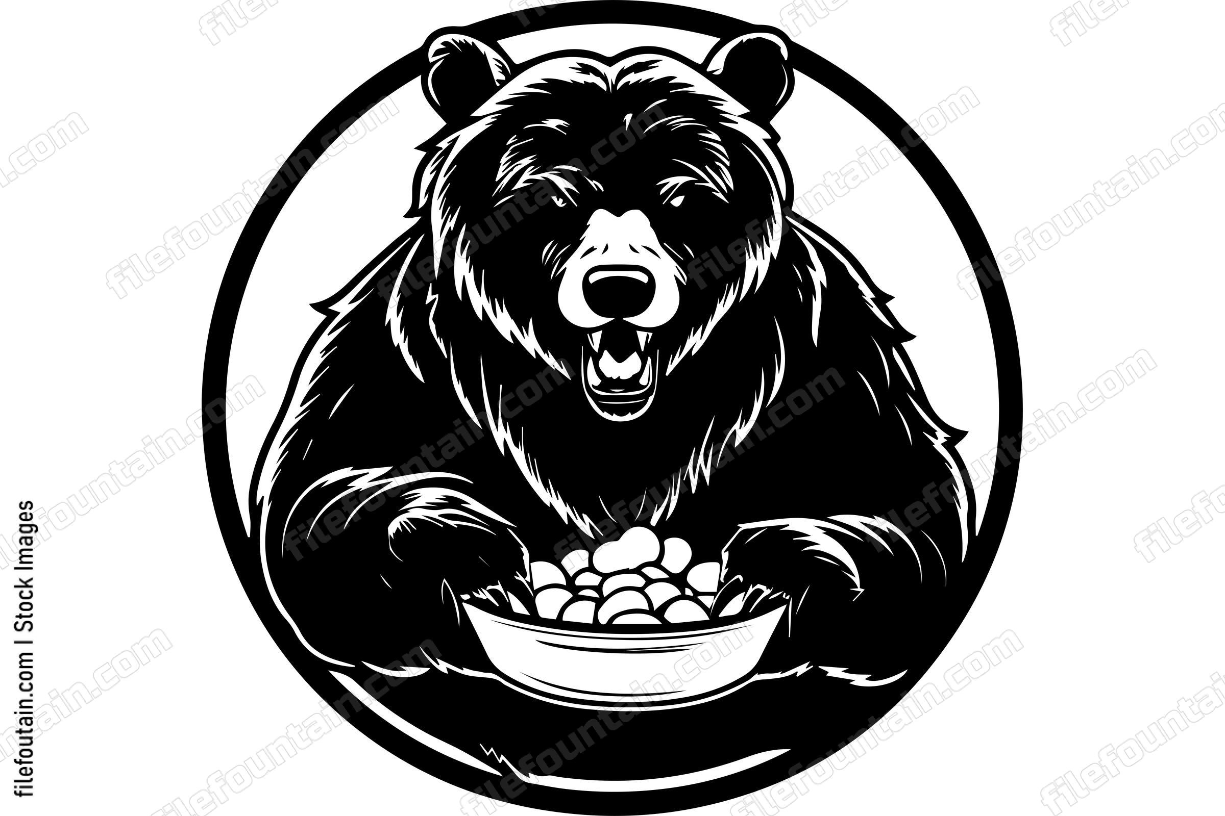 Bear Eating