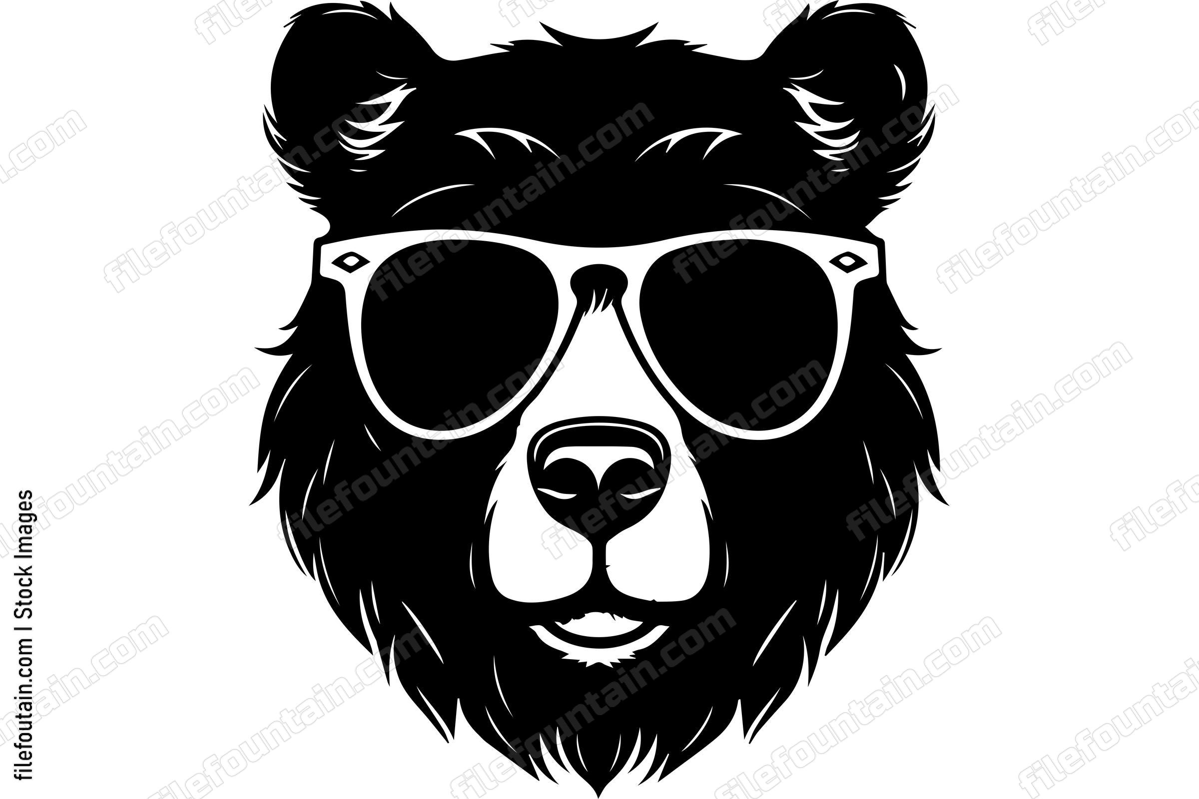 Bear In Sunglasses