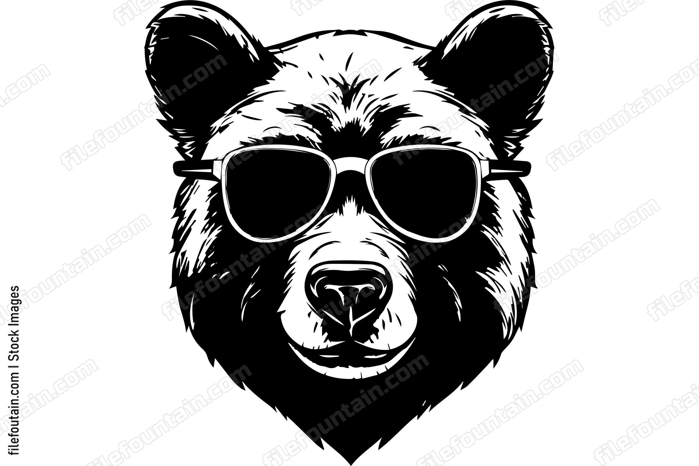 Bear In Sunglasses