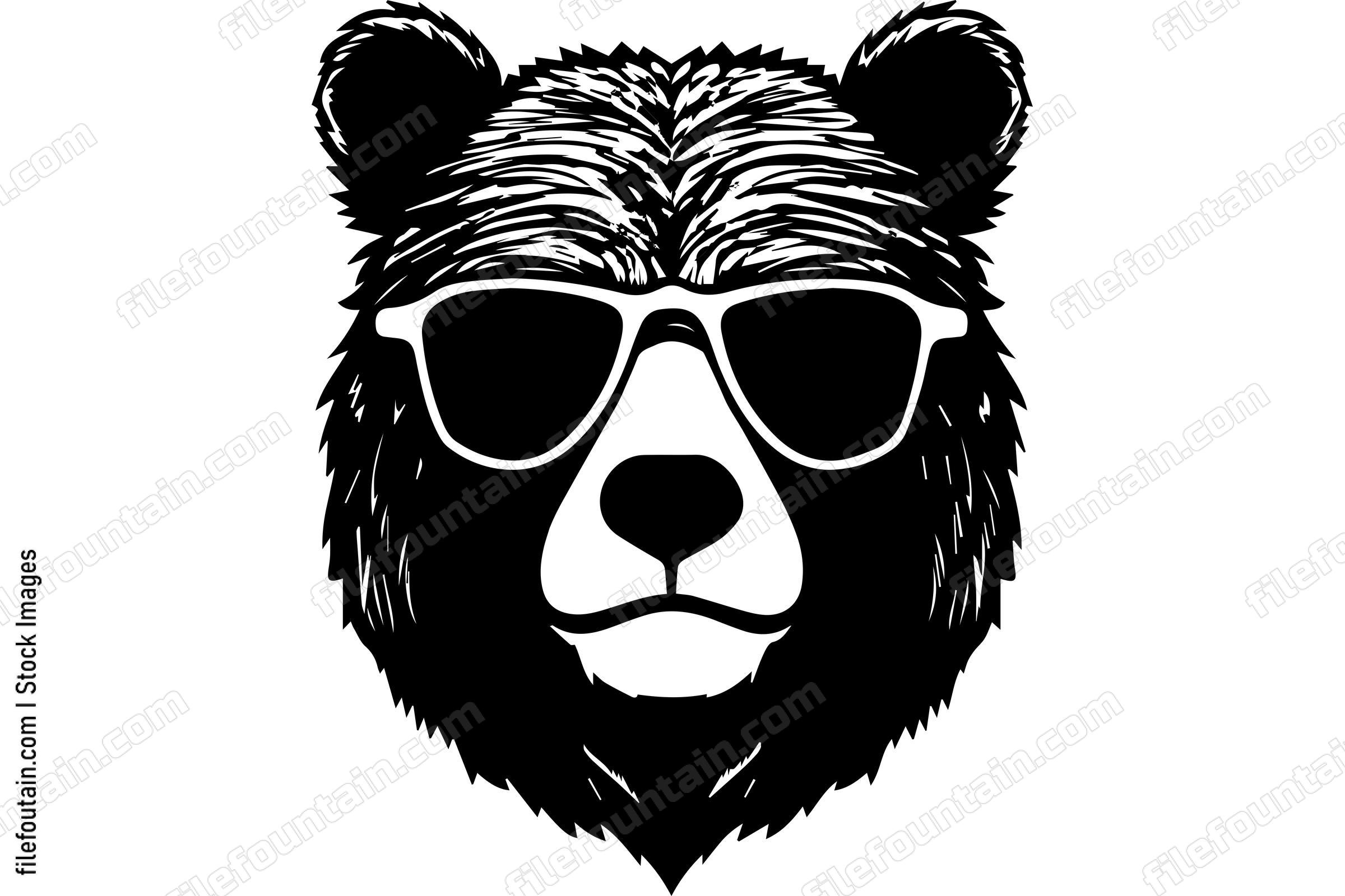 Bear In Sunglasses