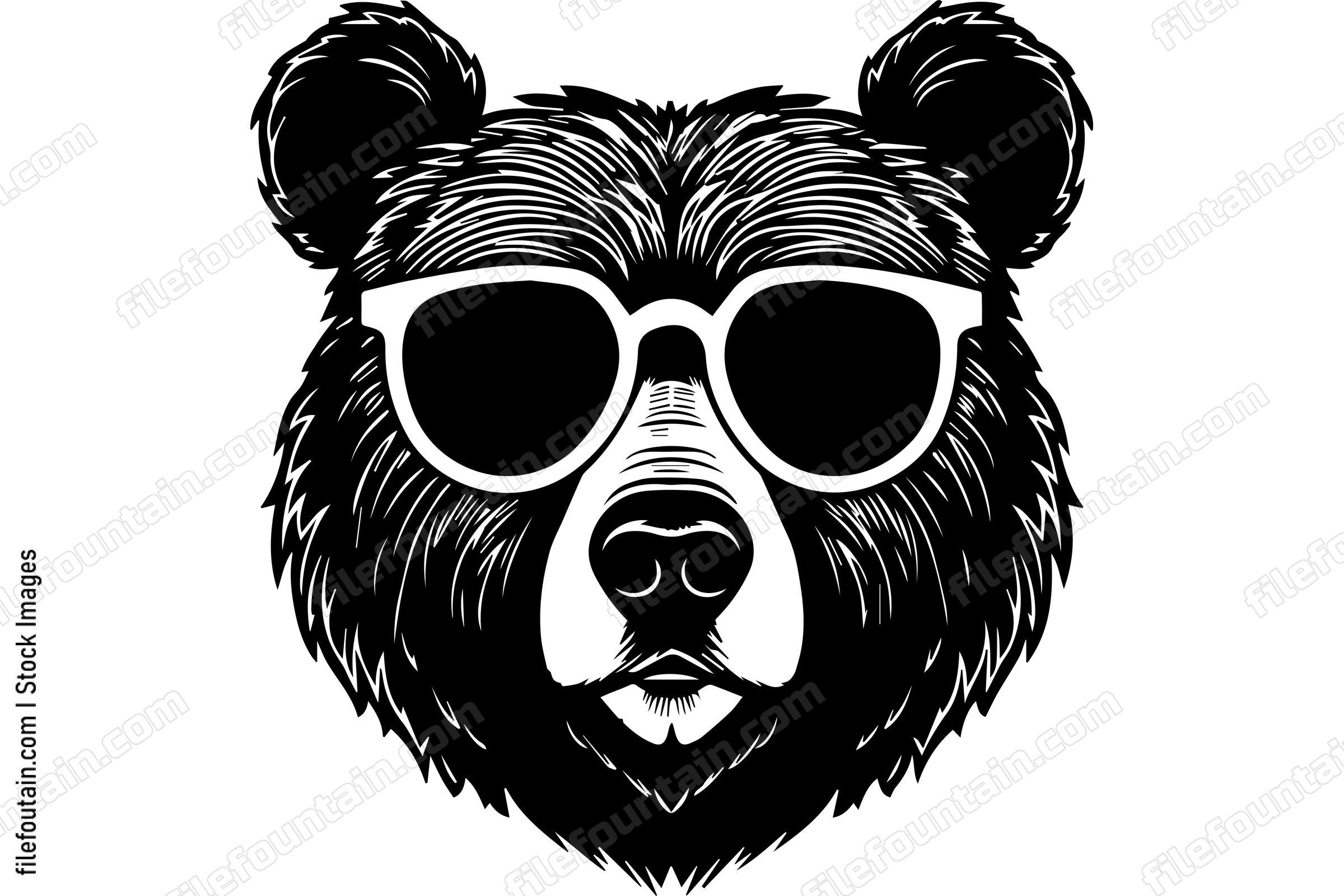 Bear In Sunglasses