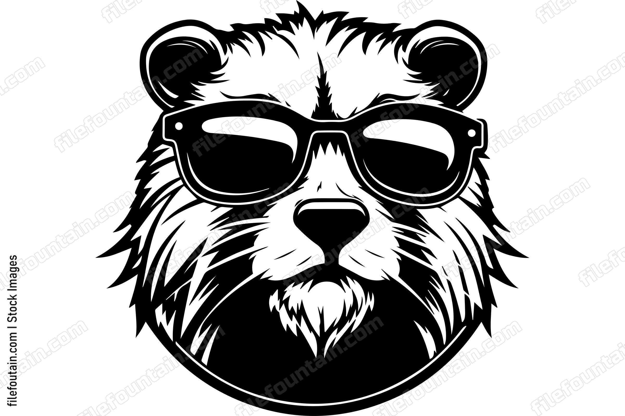 Beaver In Sunglasses