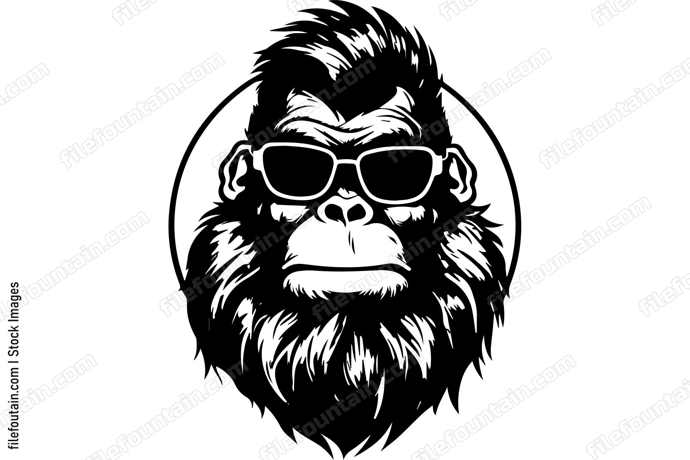 Bigfoot In Sunglasses
