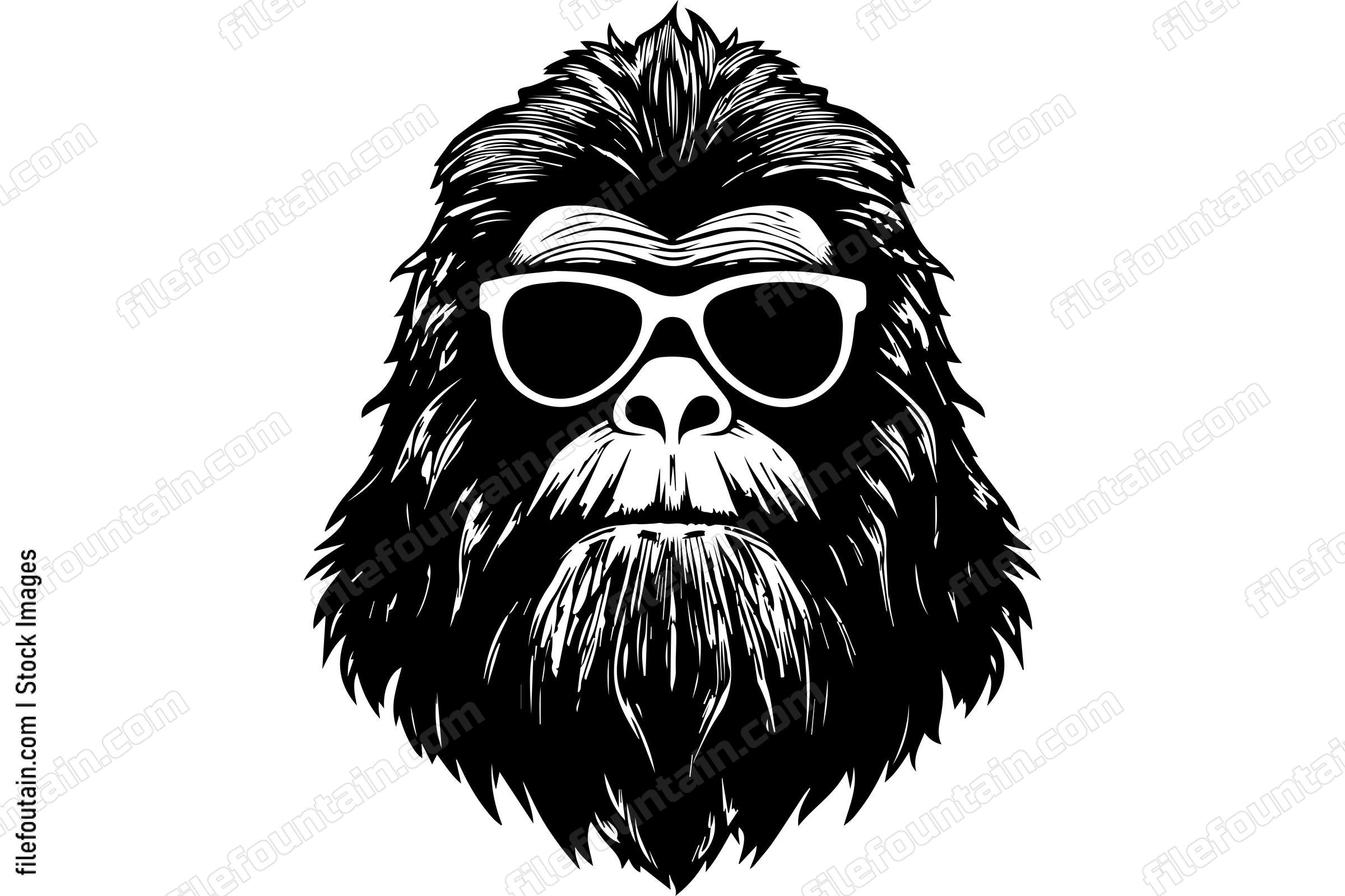Bigfoot In Sunglasses