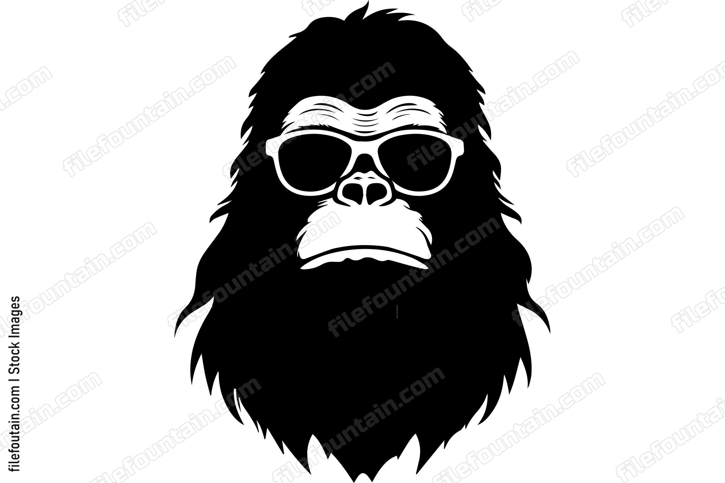 Bigfoot In Sunglasses